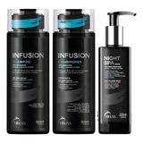 Truss Infusion Shampoo + Condicionador + Night Spa Serum