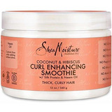 Shea Humedad Coco Hibisco Curl Enhancing Smoothie-12 Oz