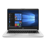 Notebook Hp 348 G7 Plata 14 , Intel Core I5 10210u  4gb De Ram 1tb Hdd, Intel Uhd Graphics 620 60 Hz 1920x1080px Windows 10 Pro