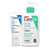 Cerave Combo Gel De Limpieza E Hidratación De Dia Piel Mixta