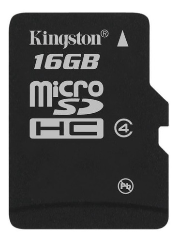 Tarjeta De Memoria Kingston 16gb Con Adaptador Sd