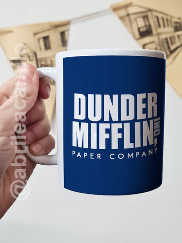 Taza The Office Dunder Mifflin Cerámica Importada Orca