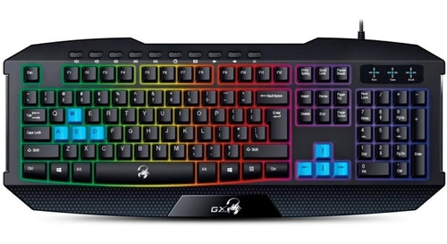 Teclado Genius Retroiluminado Gamer Gaming Luz Ramos Mejia