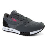 Zapatillas Fila Euro Jogger Sport Gris Mujer