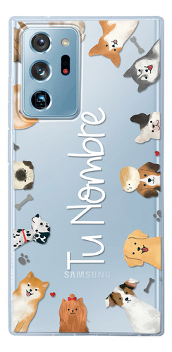 Funda Para Galaxy Para Mujer Razas Perritos Con Nombre