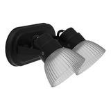 Lampara Pared Aplique P/2 Luces Led Base Oval C/tulipa Pvc 