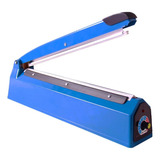 Selladora Y Cortadora De Bolsas Con Regulador Ancho 30cm Color Azul