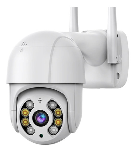 Camara De Seguridad Ip Wifi Domo Ptz 360 3mp Exterior Flash