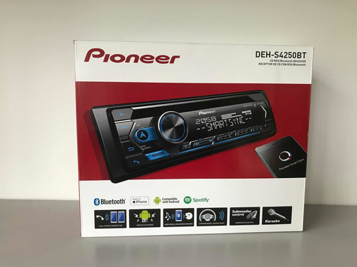 Radio Para Carro Bluetooth Pioneer Deh-4250bt