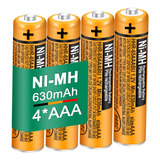 4 Pack Hhr65aaabu Batería Recargable Nimh Panasonic 1....