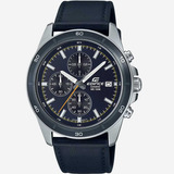 Relógio Casio Masculino Edifice Cronógrafo Efr-526l-2cvudf Cor Da Correia Azul-escuro Cor Do Bisel Azul-escuro Cor Do Fundo Azul-escuro