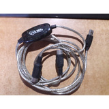 Cabo Midi Interface Adaptador Conversor Audio Usb 