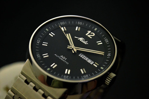 Mido Ocean Star All Black Dial 01 - Ref: 8340 Lindo 