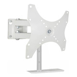 Suporte Para Tv 15 A 43 Pol Com Suporte De Receptor Branco