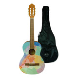 Guitarra Clasica Bamboo Studio Rainbow 36 Con Funda