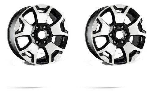 Kit 2 Llantas Aleacion Toyota Hilux R18 6x139 N/d Bojanich