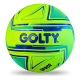 Balón Fútbol Sala Golty Competencia Space Laminado-verde