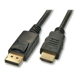 Cabo Adaptador Displayport Para Hdmi 4k Dp Hdmi 3d