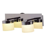 Spot Plafon 2 Luces De Pared Platil Megan Candil 8,4w Color Plateado Tienda Objetos Apl5122