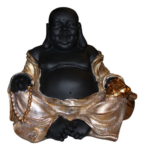 Budha De La Fortuna Poliresina 23x26 Cm