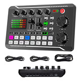 Mezclador De Audio Profesional, Tarjeta De Sonido Sinwe Live