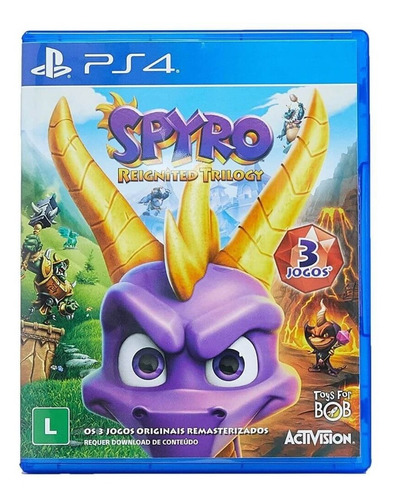 Spyro Reignited Trilogy - Jogo Ps4 - Usado