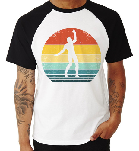 Camiseta Raglan Slackline Retro Esporte Slack