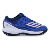 Chuteira Infantil Menino Umbro Society Ultimate Azul U07f