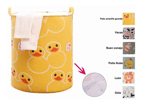 Organizador Juguetes Grande /caja De Almacenamiento De Ropa