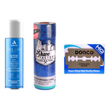 Cool Care Andis 439g+papel Cuellero Shave Factory+dorco Azul