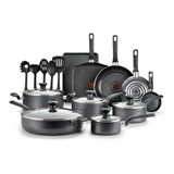 Set Vajilla T-fal De 20 Piezas Gris Antihaderente