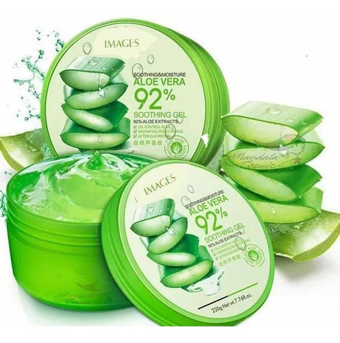 2 Gel Aloe Vera Hidratante Disminuye Irritaciones Cicatriz 