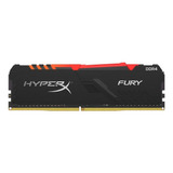 Memoria Ram Hyperx Ddr4 16gb 3200 Mhz Rgb Gamer  Para Pc