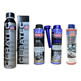 Kit Liqui Moly Ceratec, Catalytic, Injection Y Engine Flush 