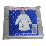 Kit 5 Capas De Chuva Descartável Transparente Unisex