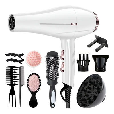 Secadora De Cabello Profesionalsecadora Con Difusor 12 En 1 Color Blanco Morfone Pistola Secadora Para Cabello Profesional Para Estetica Secadora De Aire Frio regalos para mujer | Envío gratis
