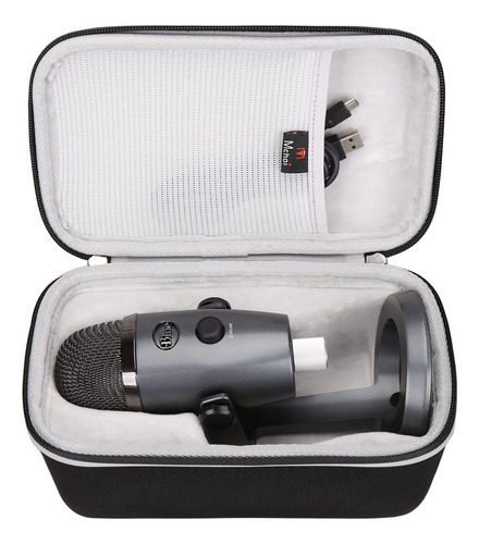 Estuche Rígido De Viaje Mchoi Eva Para Blue Yeti Nano Premiu