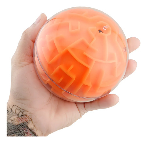 Esfera Laberinto 3d Bola 10 Cm Equilibrio Puzzle Destreza  | Meses sin interés