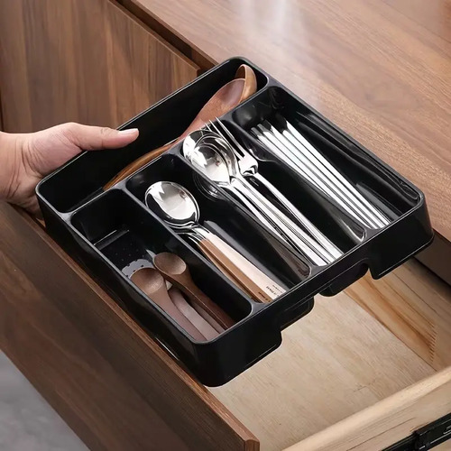 Organizador De Cocina Bandeja Para Cajon Cubiertos Cucharas