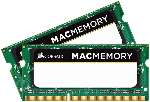 Memoria Ram Sodimm Para Mac Ddr3 Corsair 8gb 2x4gb 1066mhz