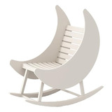 Baby Crescent Moon Rocker, Color Blanco - Original