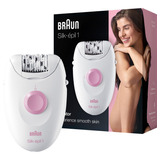 Depiladora Eléctrica Braun Silk-épil 1, 1170 Uso Corporal Color White/raspberry