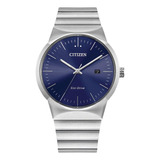 Reloj Citizen Eco-drive Modern Axiom, Fecha De 3 Manecillas,