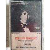Cassette José Luis Rodríguez Dueño De Nada