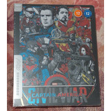 Captain America: Civil War Steelbook  4k Uhd Mondo Exclusive