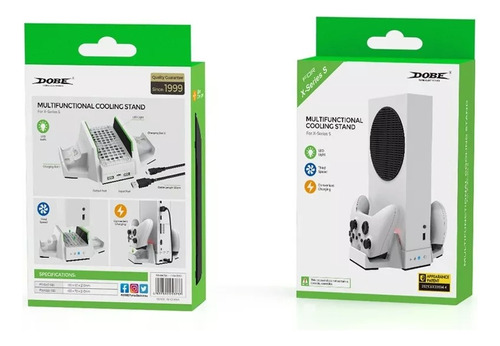 Suporte Cooler Dobe Charger Para Xbox Series S