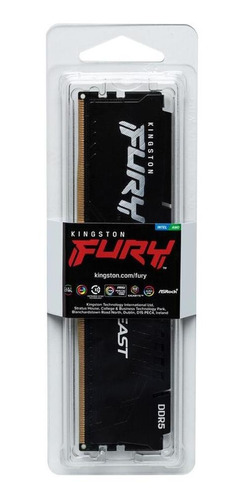 Kingston 8gb 4800mt/s Ddr5 Cl38 Dimm Fury Beast Black Pnp