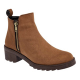 Botin Been Class 15431 Color Camel Para Mujer Tx3