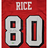 Jersey Autografiado Jerry Rice San Francisco 49ers 90's Cstm