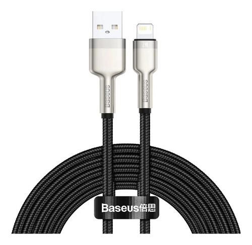 Cable Usb 2m Reforzado Baseus Para iPhone 7 8 X Xr 11 12 13 